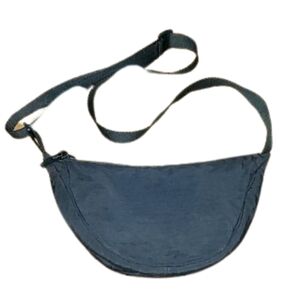 Dark Green Nylon Cresent Bag